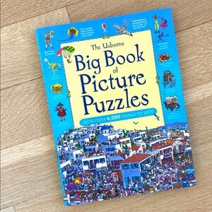 Usborne Big Book of Picture Puzzles